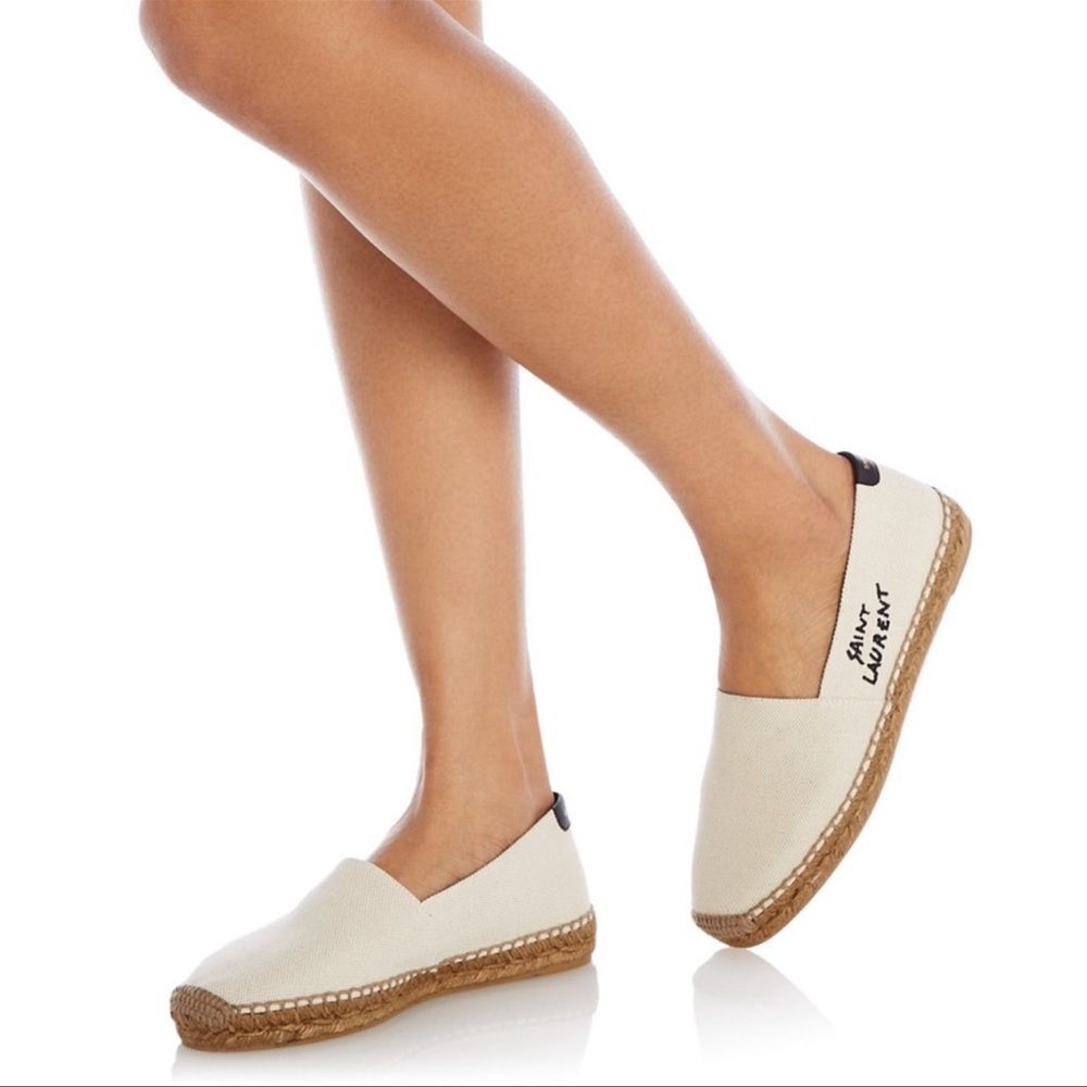 Saint Laurent Canvas Espadrille